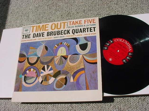 The Dave Brubeck Quartet lp record - time out Columbia ...