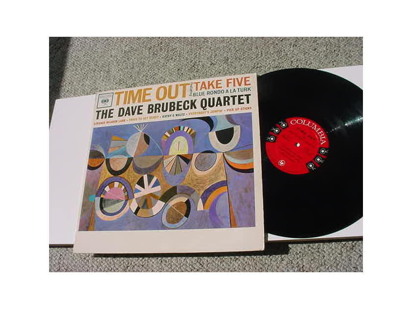 The Dave Brubeck Quartet lp record - time out Columbia CL 1397 JAZZ