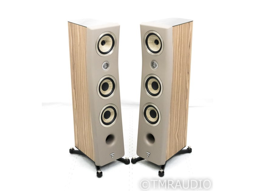 Focal Kanta N2 Floorstanding Speakers; Walnut & Taupe Pair; No.2 (23573)
