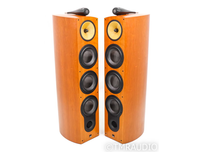 B&W 803 D Floorstanding Speakers; Walnut Pair; D1; Diamond (44652)