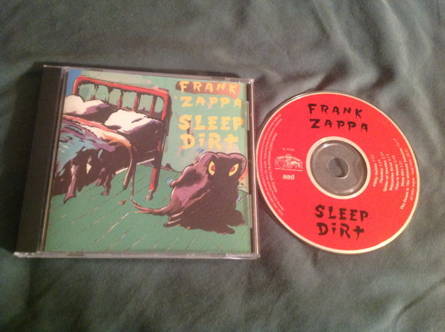 Frank Zappa  Sleep Dirt Out Of Print With Female Lead V...