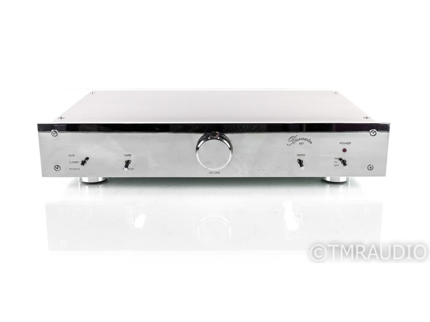 Burmester 897 Stereo Preamplifier; MC Phono; Upgraded w/ WBT RCAs; EMI Shielding (19746)
