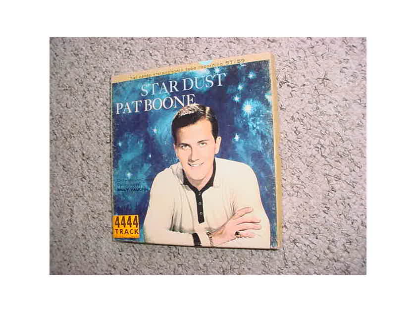 4 track Reel to Reel tape 7.5 IPS - Pat Boone star dust bel canto st/59