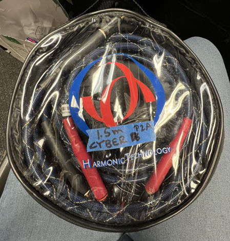 HARMONIC TECH CYBER WAVE RCA 5meters P2A & Cables CYBER...