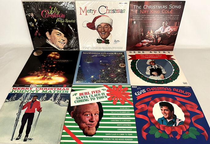 TOP SELLING Christmas LP's in EXCELLENT to NEAR MINT co...
