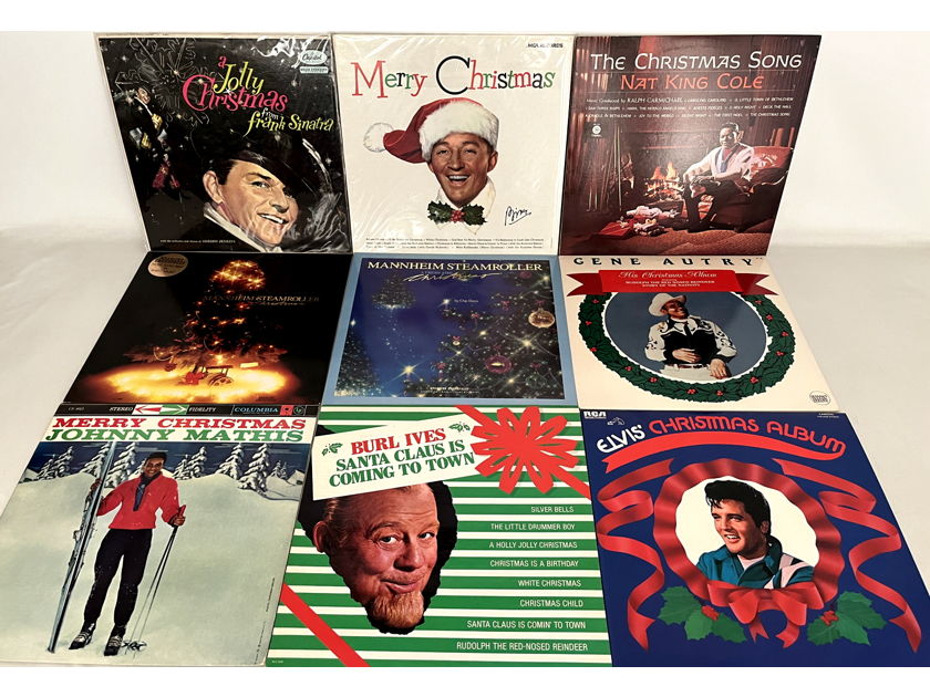 TOP SELLING Christmas LP's in EXCELLENT to NEAR MINT condition by Nitty Gritty founder