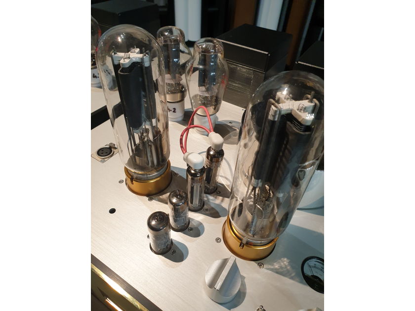 Lampizator Pair Pacific 211 TRUE BALANCED Mono Block Tube Amplifier with 4 NOS Western Electric 211E VT4C Triode Vacuum Tube and volume control