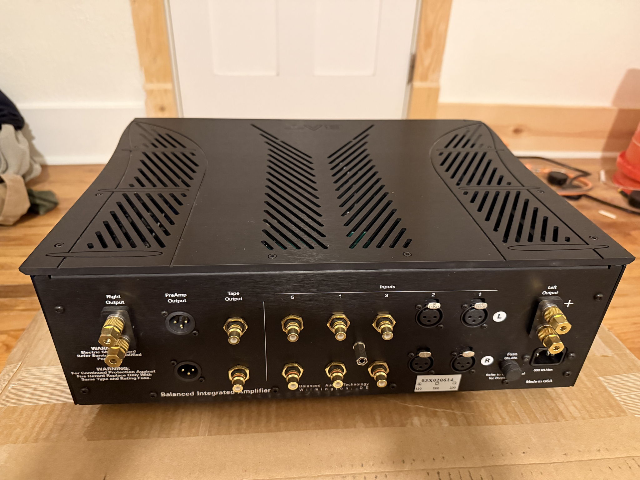 BAT VK-3500 Tube Hybrid Integrated Amp...New EH Gold Pi... 4