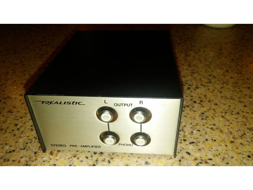 Realistic 42-2101a MM phono preamplifier UPGRADED