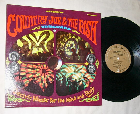 COUNTRY JOE & THE FISH - - ELECTRIC MUSIC - RARE 1967 L...