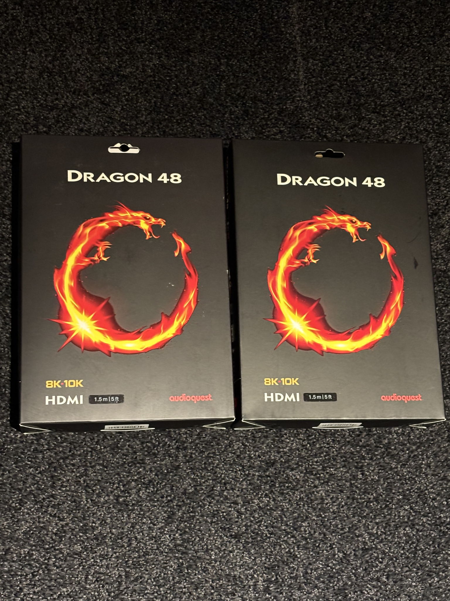 AudioQuest Dragon 48 HDMI 1.5M HDMI Cables Retail $3095... 2