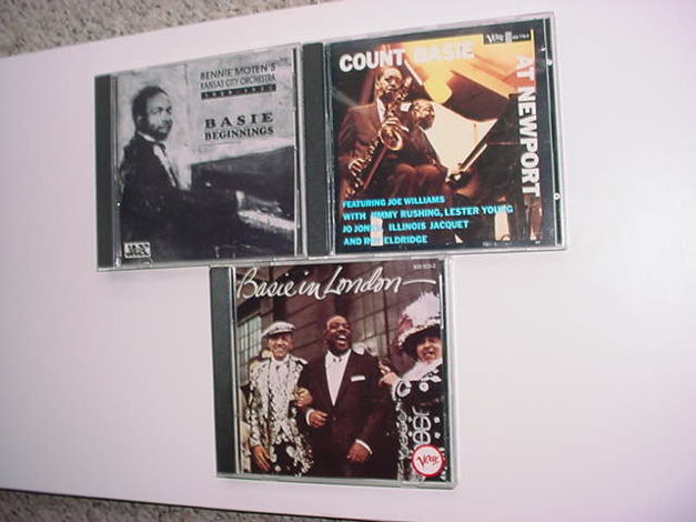JAZZ Count Basie cd lot of 3 cd's At Newport In London ...