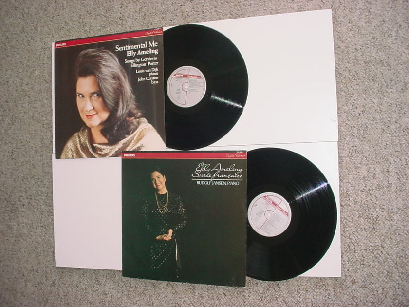 PHILIPS Digital Classics Elly Ameling  2 lp records Holland Netherlands