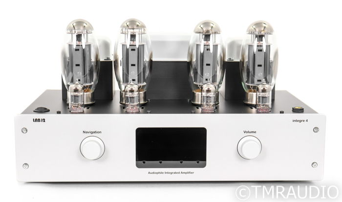 Lab12 integre4 Stereo Tube Integrated Amplifier; Silver...