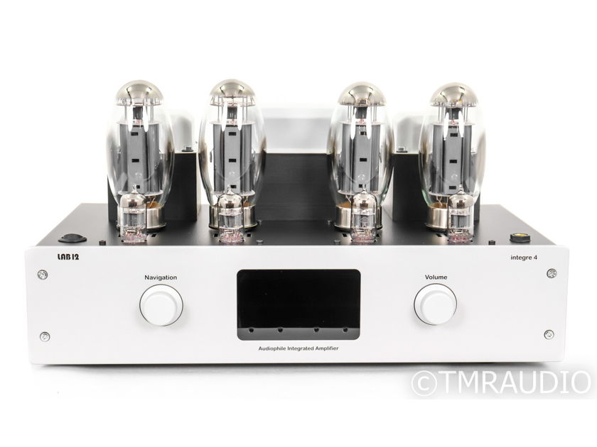 Lab12 integre4 Stereo Tube Integrated Amplifier; Silver (44362)