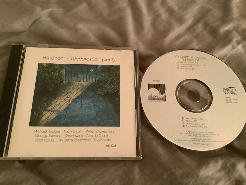 Windham Hill Various Michael Hedges Japan CD Sampler ‘84