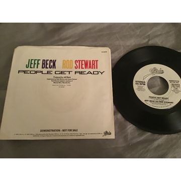 Jeff Beck Rod Stewart  People Get Ready Promo 45 With P...