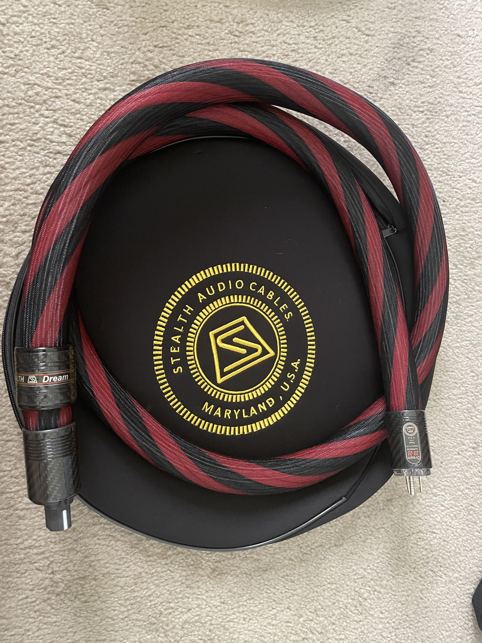 Stealth Dream 20-20 15A 1.2m power cord 2