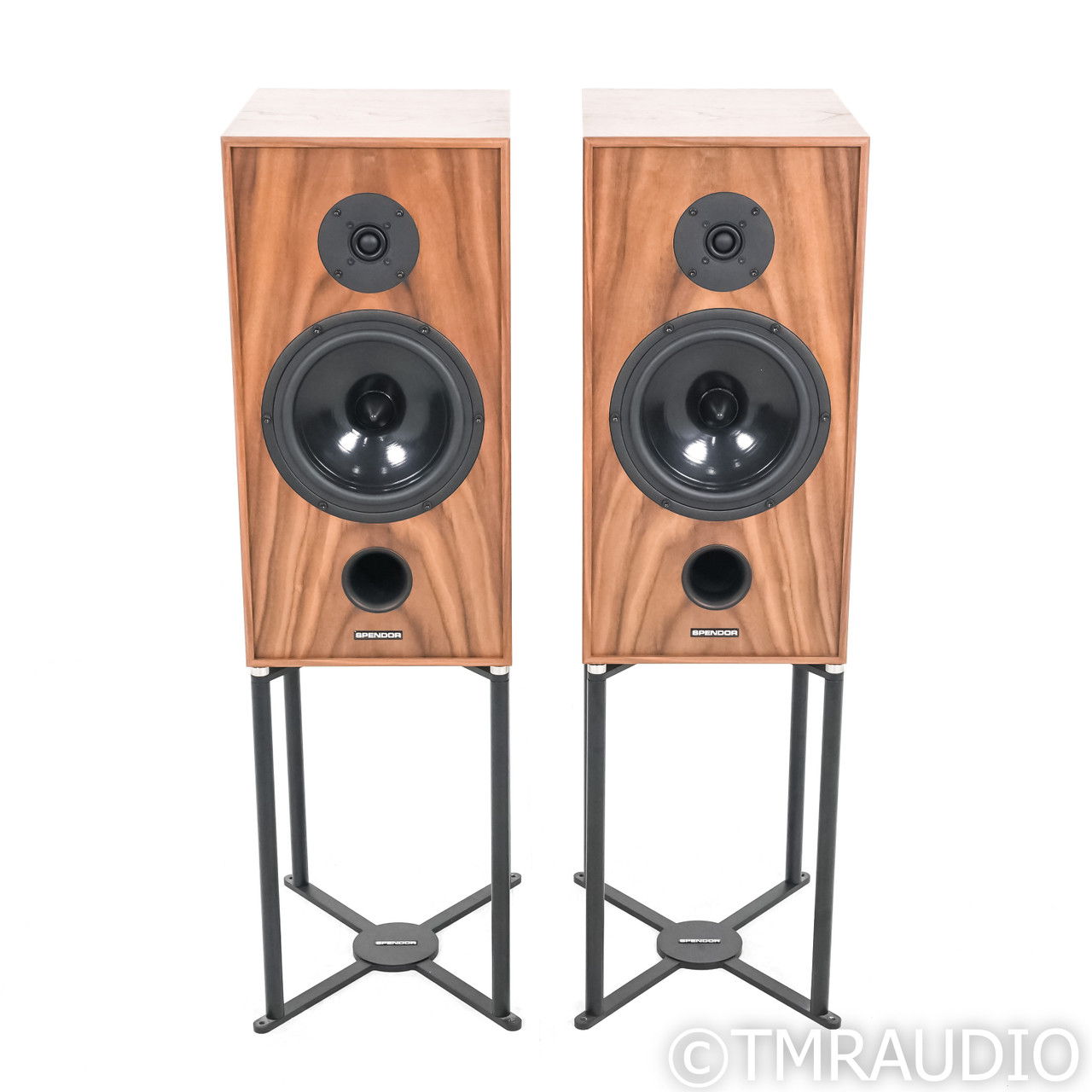 Spendor Classic 2/3 Bookshelf Speakers; Walnut Pair wit... 3