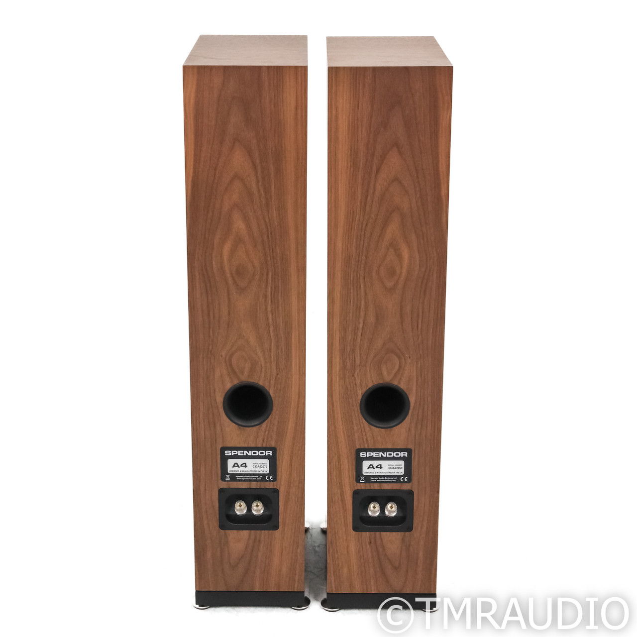 Spendor A4 Floorstanding Speakers; Walnut Pair (65935) 6