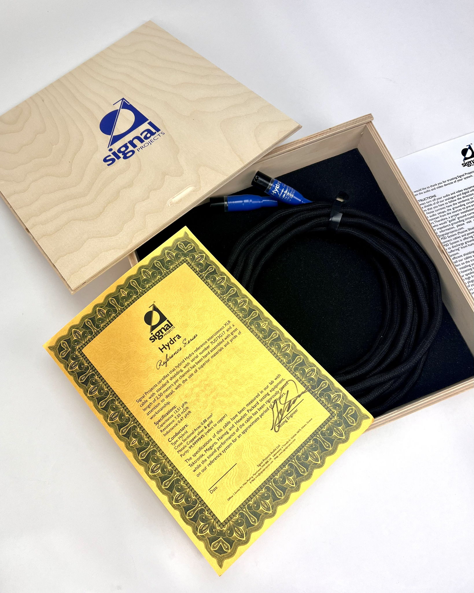 Signal Projects Hydra XLR Balanced Interconnects and Hy... 5