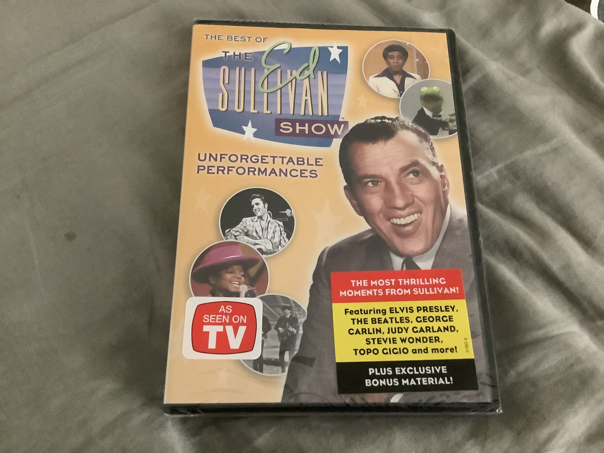 The Ed Sullivan Show Sealed DVD Unforgettable Performan...