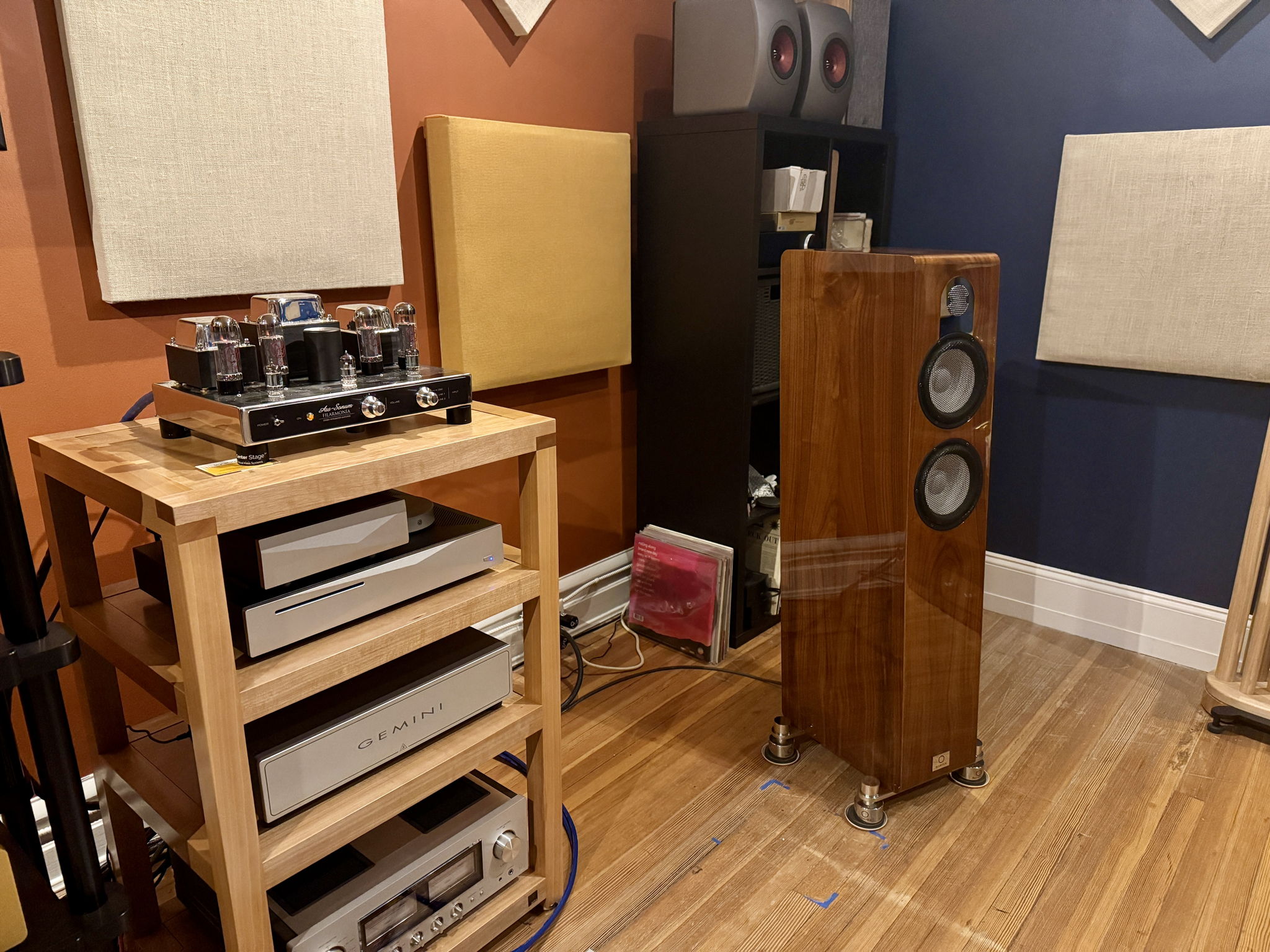 Our demo Filarmonia XP4 sounding amazing on Marten Parker Trio's during a visit we made to BEK HiFi in PA