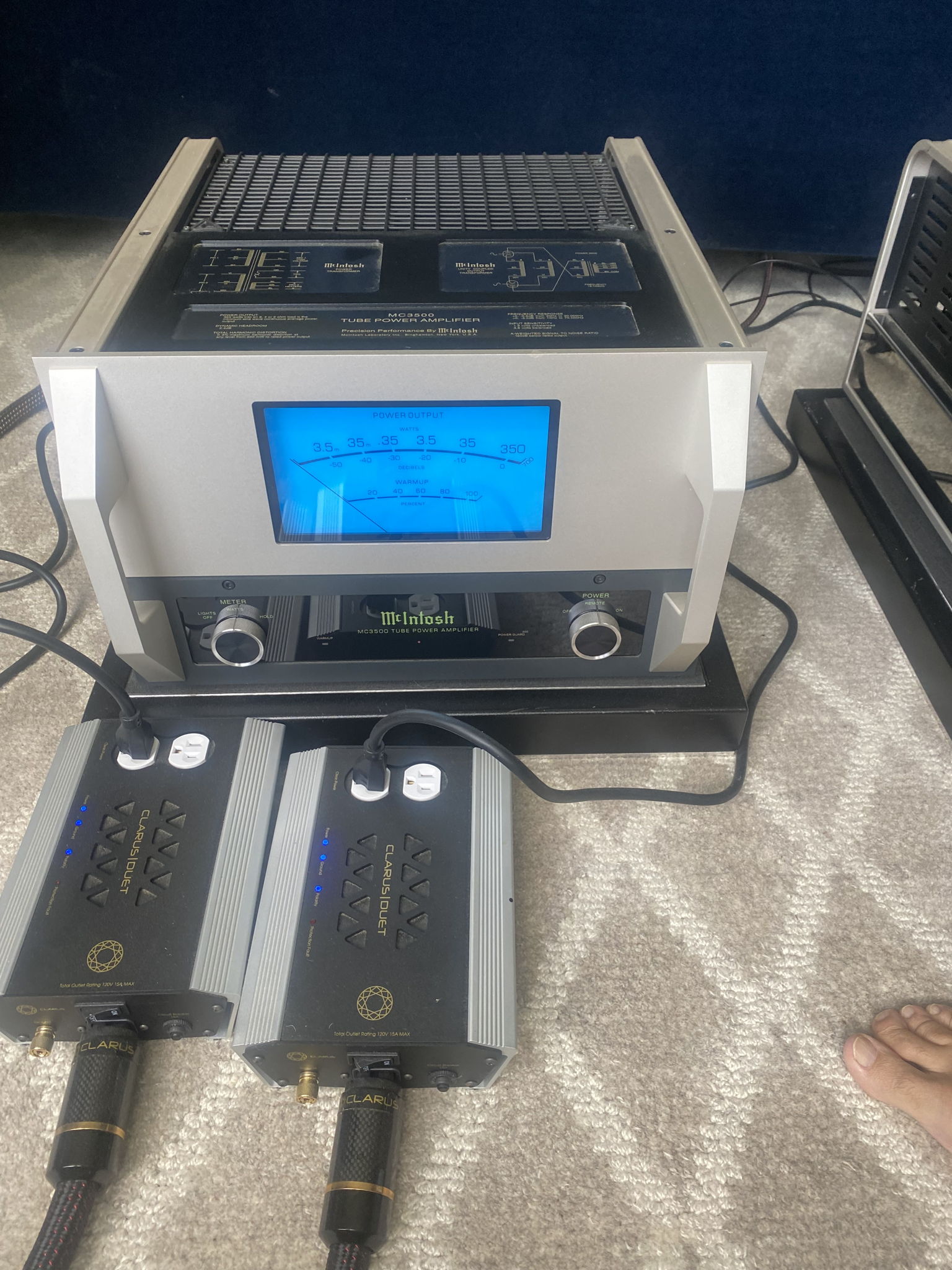 FS:  McIntosh MC3500 MkII Power Amps pair 5