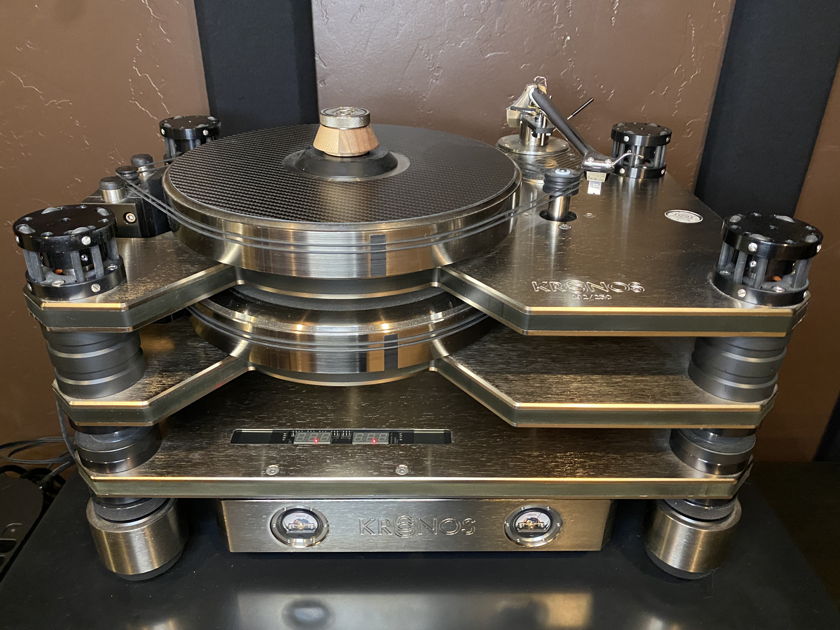 Kronos Pro Limited Edition Turntable w/ SCPS-1 & 12” Black Beauty Arm-PRICE REDUCED!!