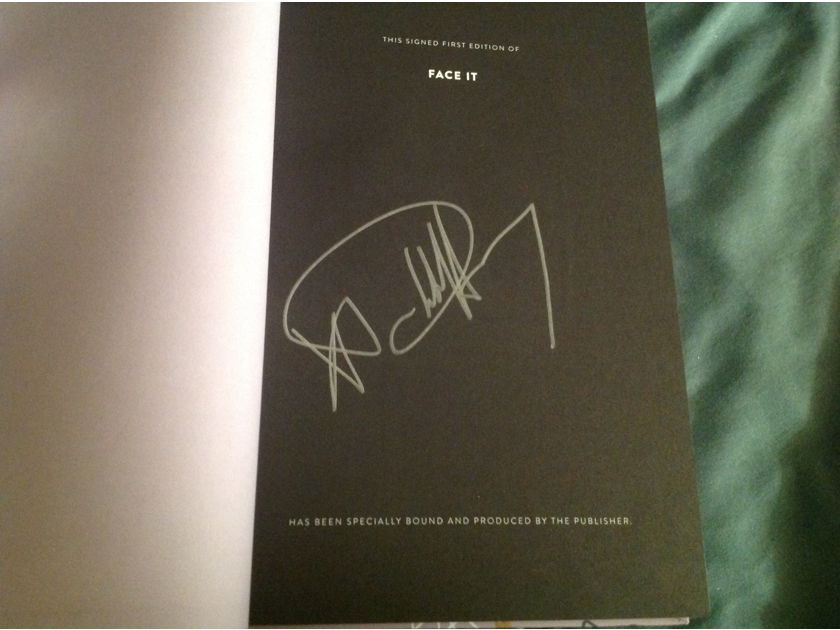 Debbie Harry Face It Blonde Hand Signed First Edition Hardcover Book