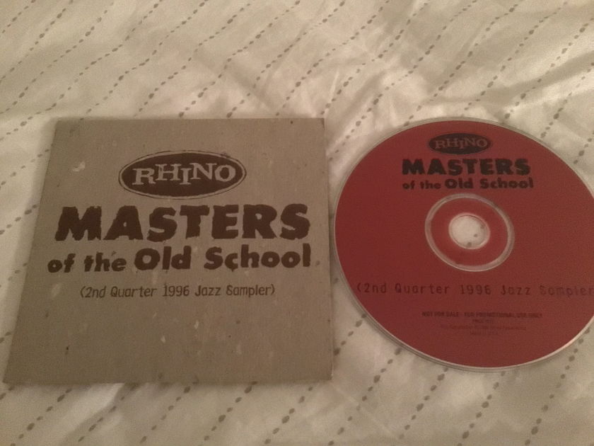 Various Rhino Sampler Mastered By Nimbus  Masters Of The Old School