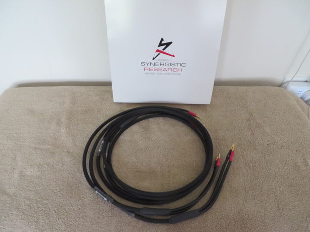 Synergistic Research SR30 Speaker Cables - 8 FT Bananas...