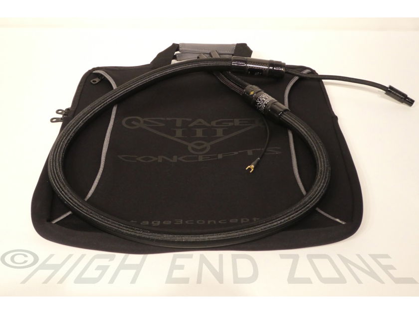 Stage III Concepts Analord Master Statement Level Tonearm Phono Cable