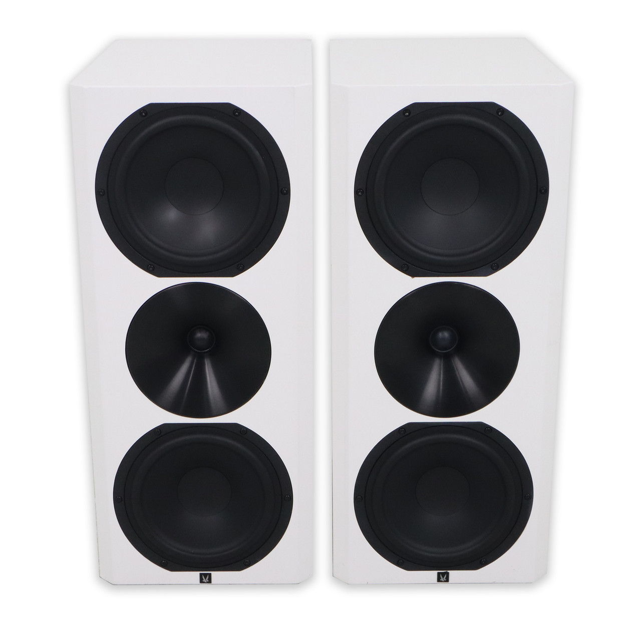 Arendal 1723 Monitor THX Bookshelf Speakers; White Pair... 3