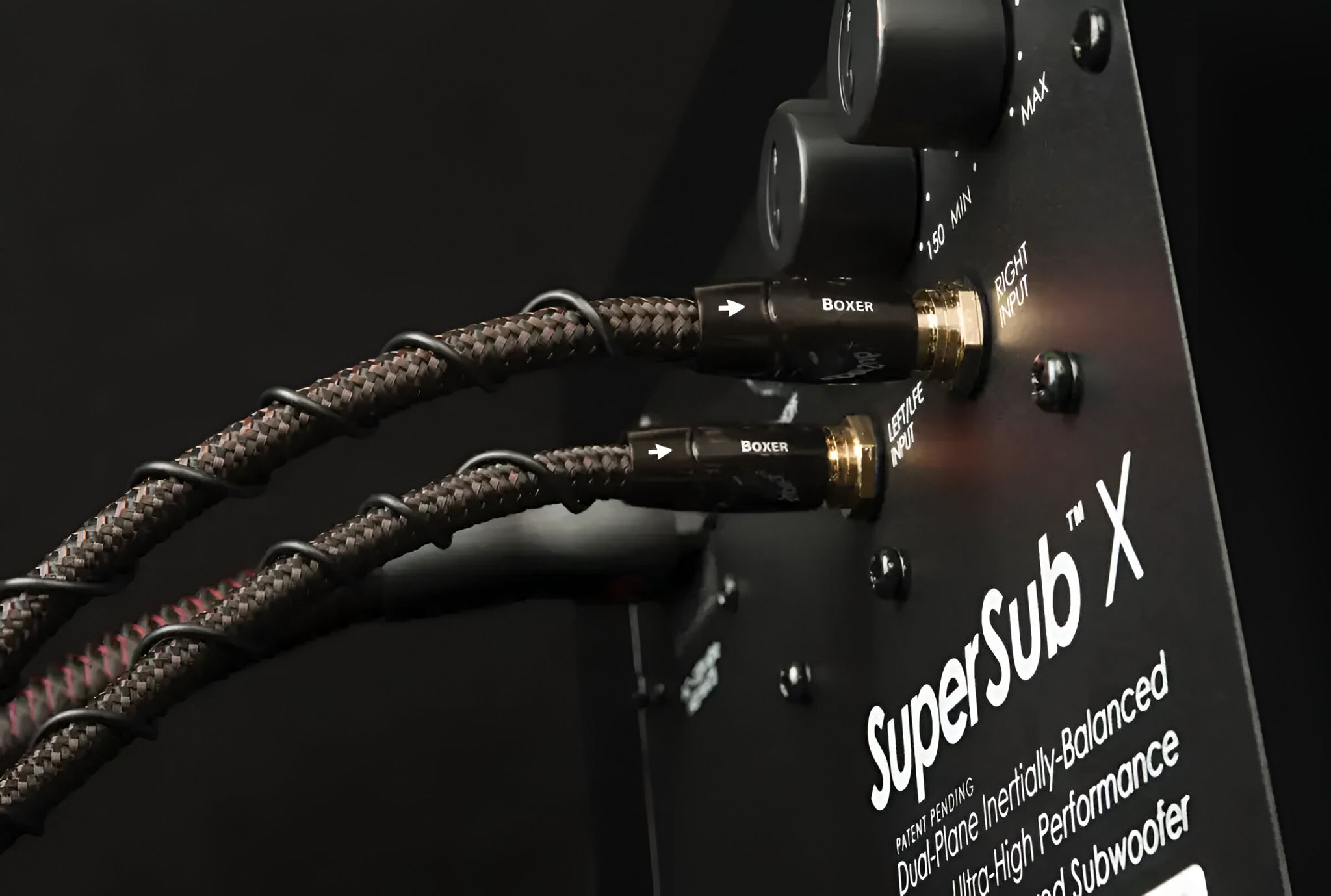 AudioQuest Boxer Subwoofer Cable, 2.0 Meter (6.6Ft), RCA 3