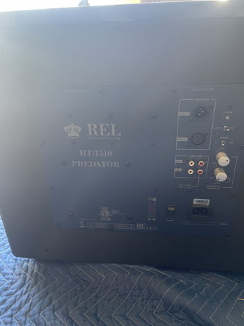 REL Audio Predator HT/1510 subwoofer