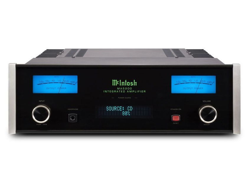 MCINTOSH MA5200 MA-5200 Integrated Amplifier - WARRANTY - BRAND NEW SEALED BOX