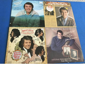 Robert White  Lot of 4 Lp records