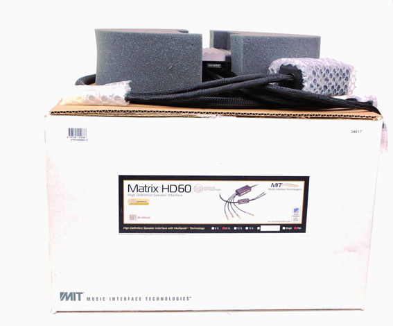 MIT Cables MATRIX HD60 BIWIRE 10 FT PR. USED.  WRNTY