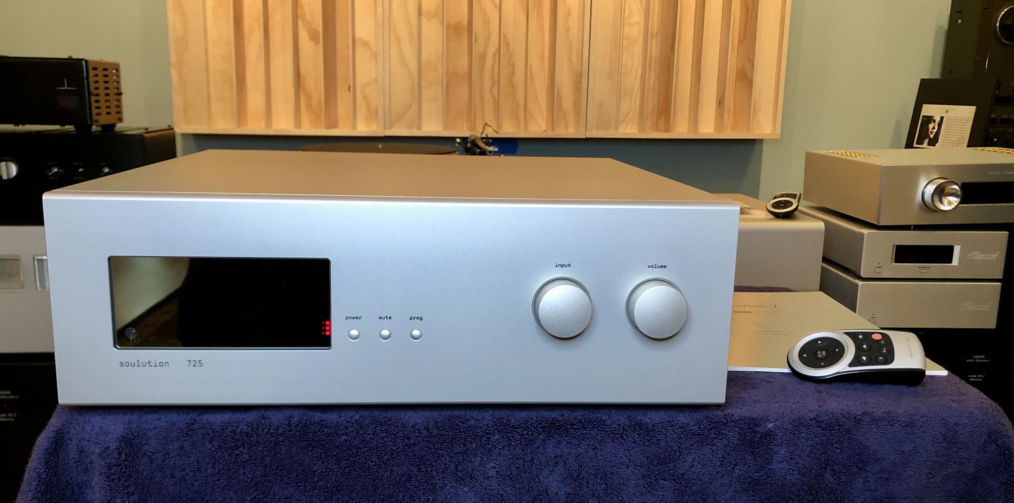 Soulution 725 with Phono Upgrade