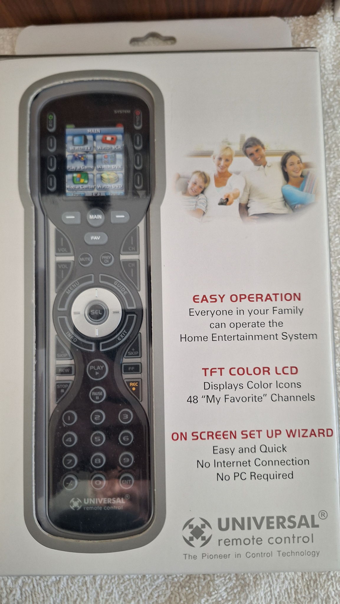 Universal R50 Remote Control vacuum sealed BRAND NEW 6