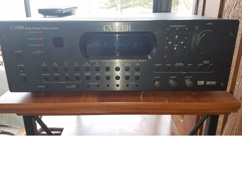 Carver C1000a Receivers Audiogon