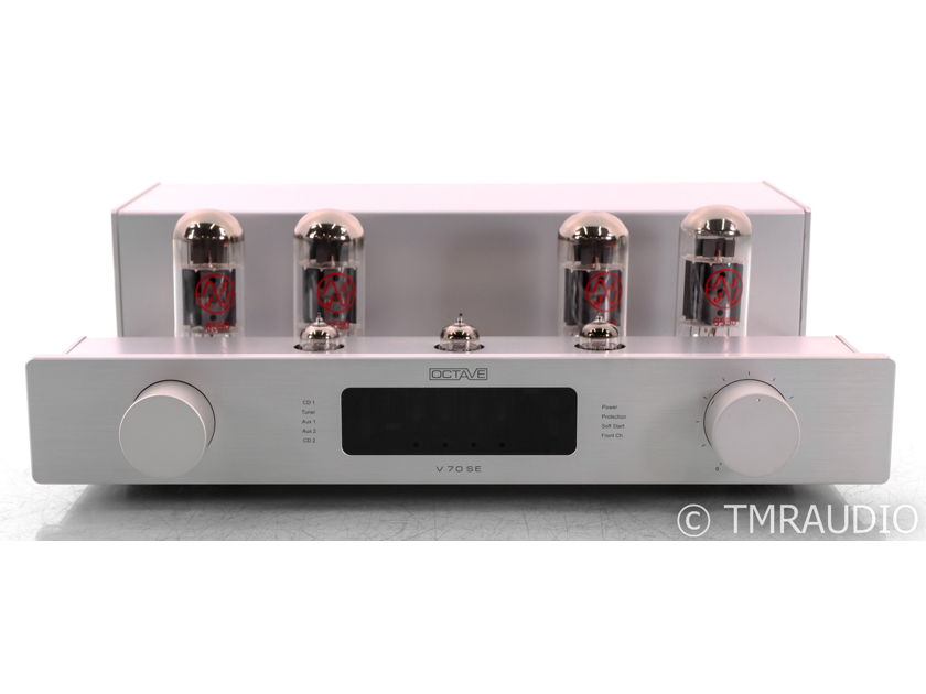 Octave Audio V 70 SE Stereo Tube Integrated Amplifier; V70; Black Box (No Remote) (46211)