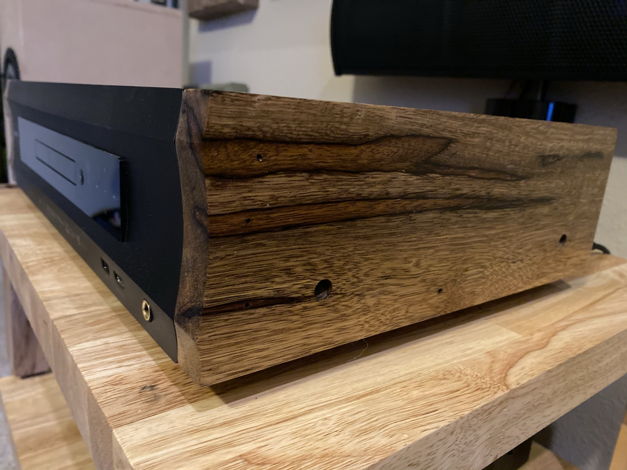 Z Audio Oppo BDP 105 and 105D Black Limba Side Panels