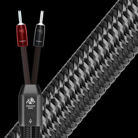 AudioQuest Dragon Zero Speaker Cables - 8' Pair