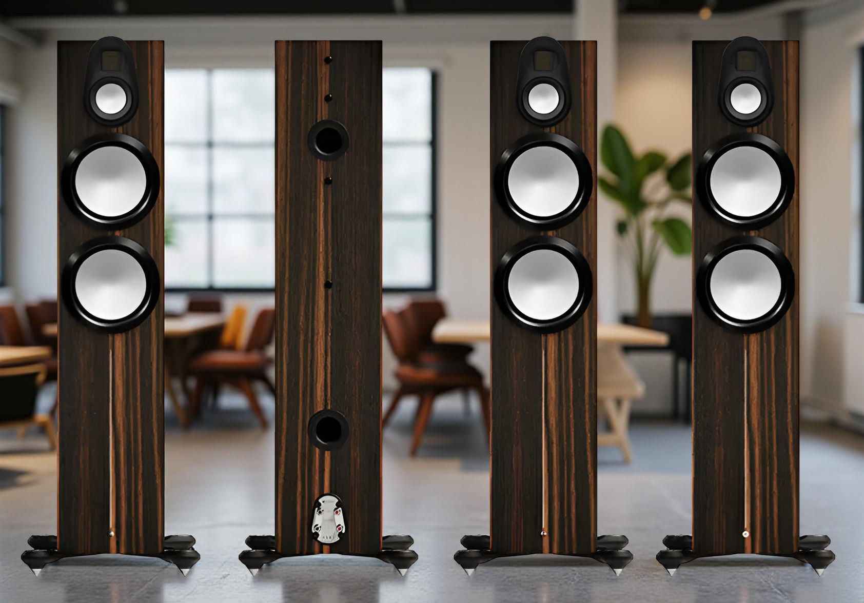 Monitor Audio Gold 500 6G Floorstanding Speakers - Maca... 5