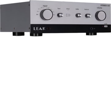 LEAK Stereo 130 Integrated Amplifier in Silver Finish