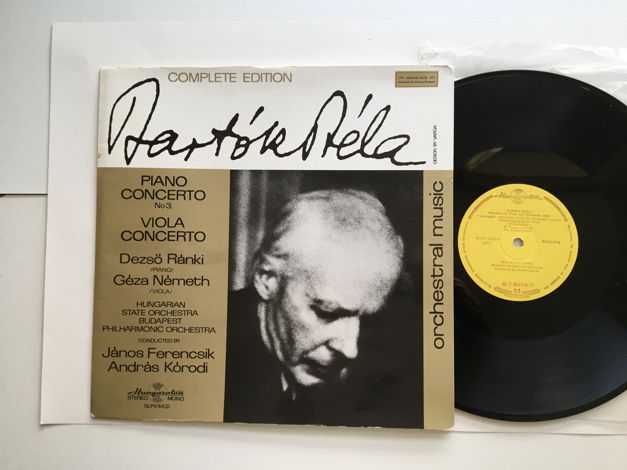 Bartok Bela Osszkiadas complete edition Lp record  Zene...