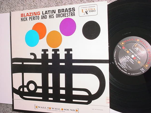 Ultra Audio United Artists Blazing Latin Brass Nick Per...