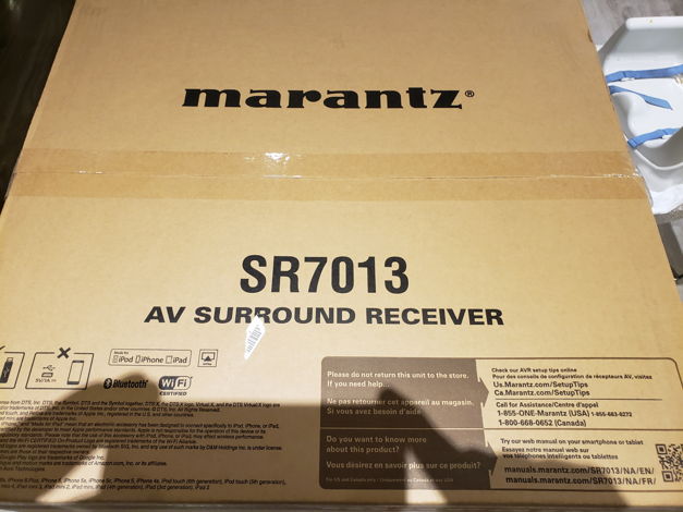 Marantz sr7013 9.2 Channel 4k Dolby Atmos